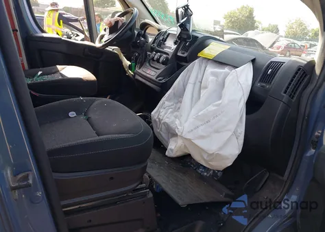 2021 Ram Promaster 3500 Cargo Van High Roof 159 Wb Ext из США, поврежденный, VIN 3C6MRVJG9ME544727